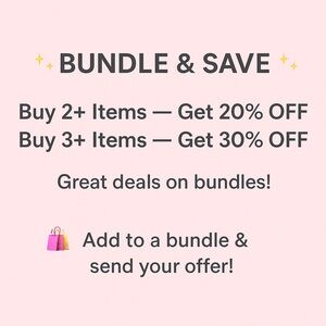 Bundle & Save Offer ✨HOLIDAY SAVINGS SALE❤️❤️